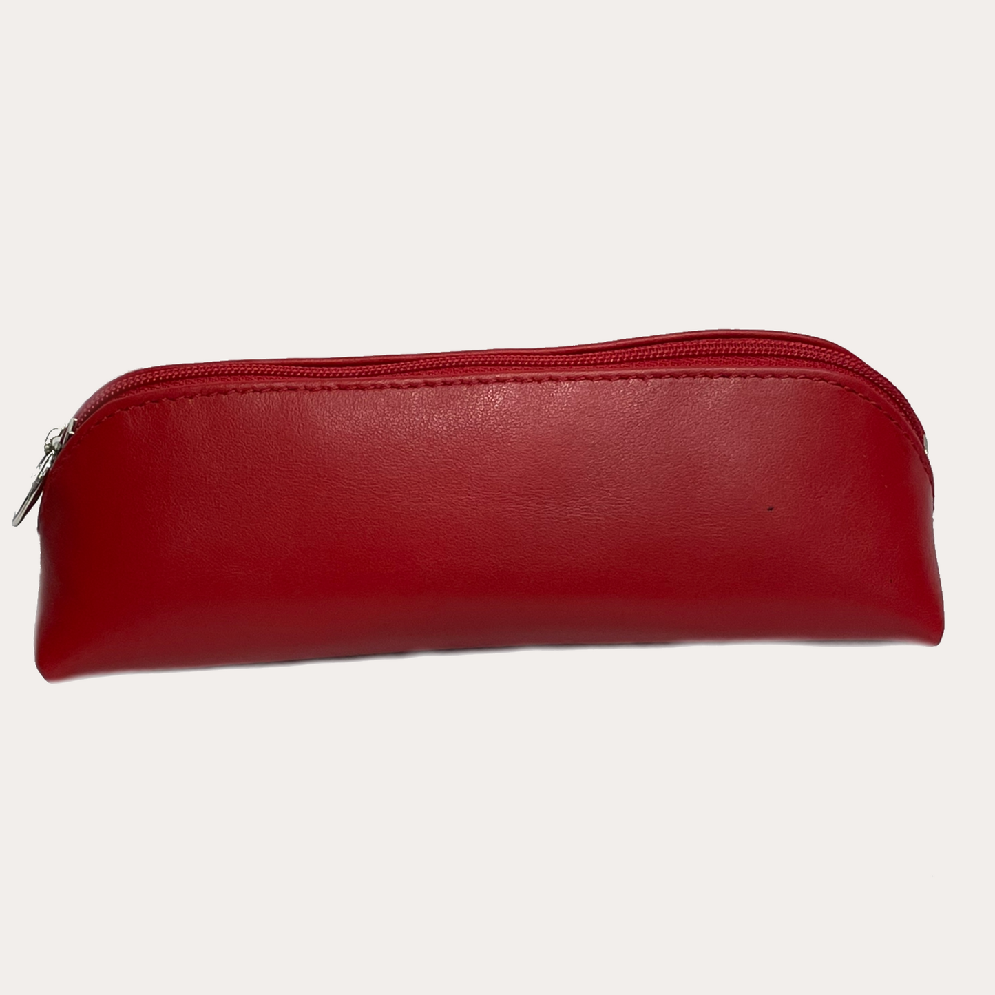 Red Leather Pen Holder