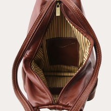 Load image into Gallery viewer, Tuscany Leather Cognac Leather Backpack
