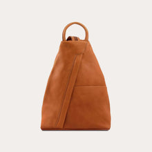 Load image into Gallery viewer, Tuscany Leather Cognac Leather Backpack
