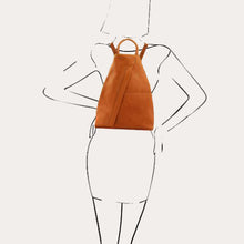 Load image into Gallery viewer, Tuscany Leather Cognac Leather Backpack
