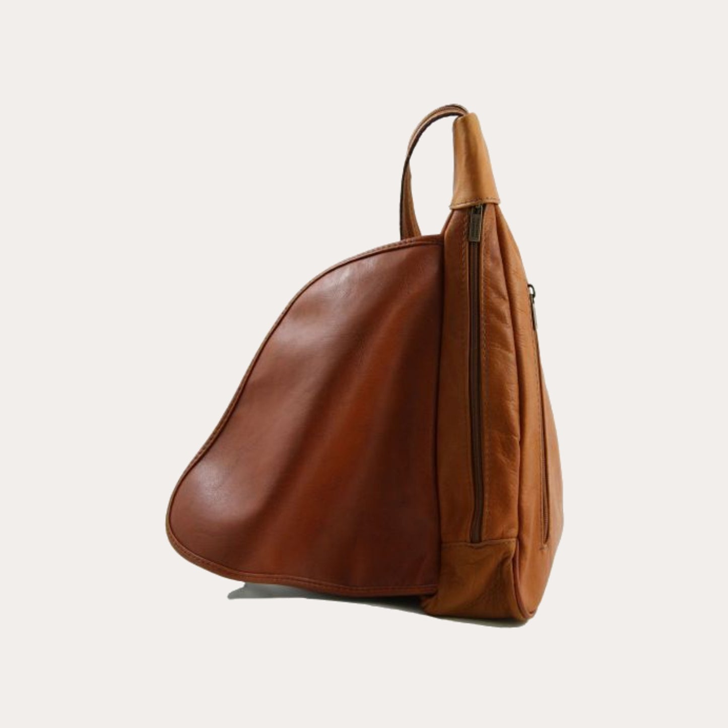 Tuscany Leather Brown Leather Backpack