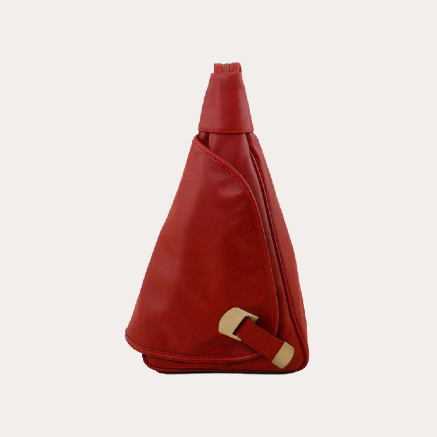 Tuscany Leather Red Leather Backpack