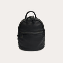 Load image into Gallery viewer, Gianni Conti Black Leather Backpack
