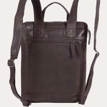 Load image into Gallery viewer, Saccoo Choco Leather Backpack-Large Size
