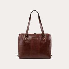 Load image into Gallery viewer, Tuscany Leather Brown Leather Shoulder Bag
