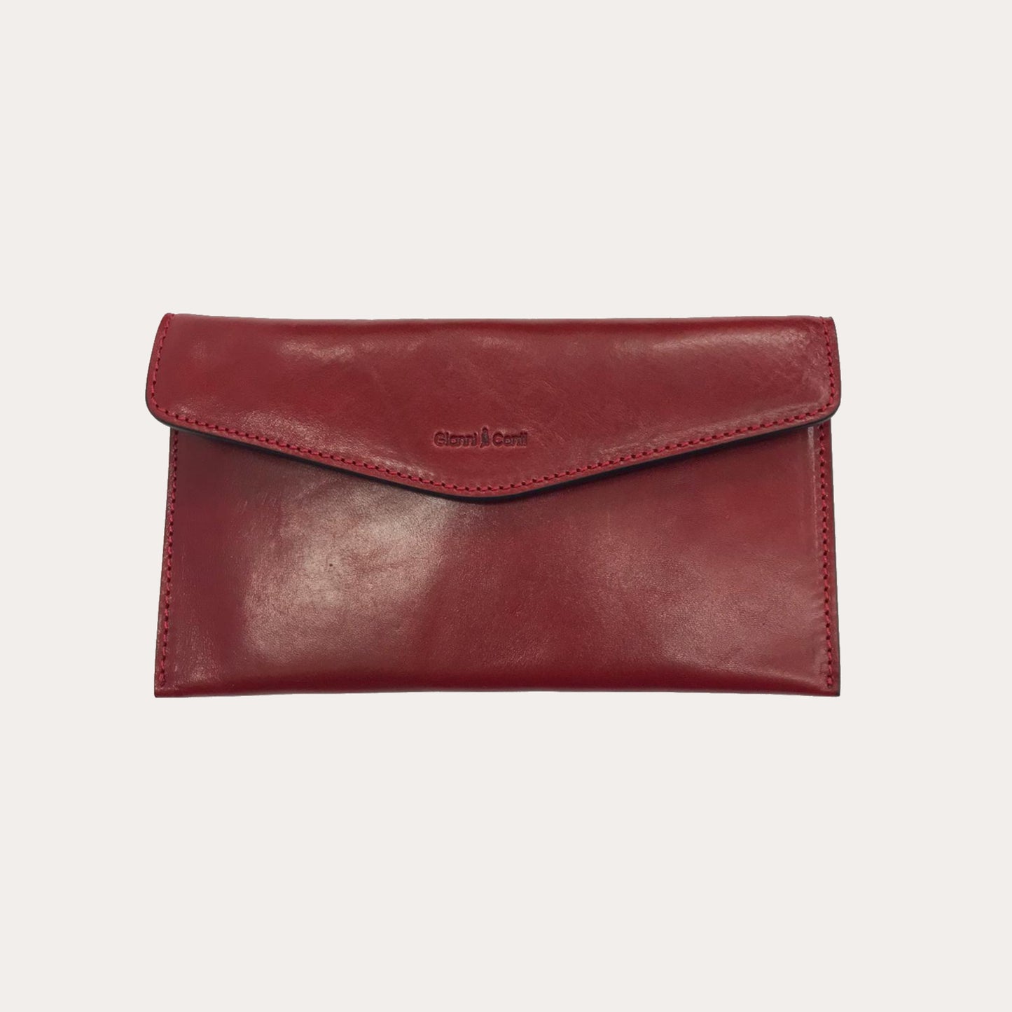 Gianni Conti Red Leather Purse