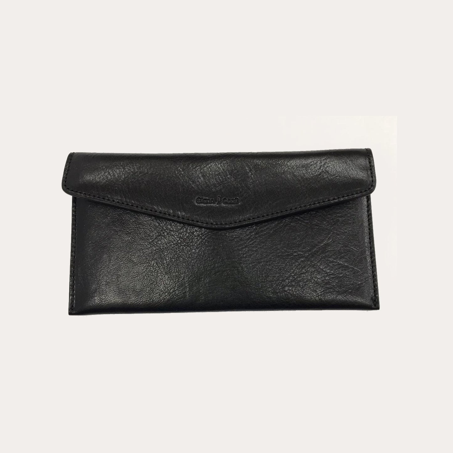 Gianni Conti Black Leather Purse