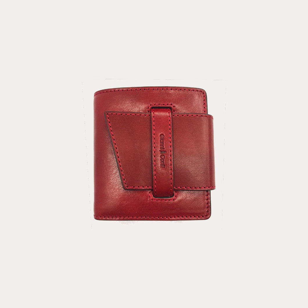 Gianni Conti Red Leather Purse