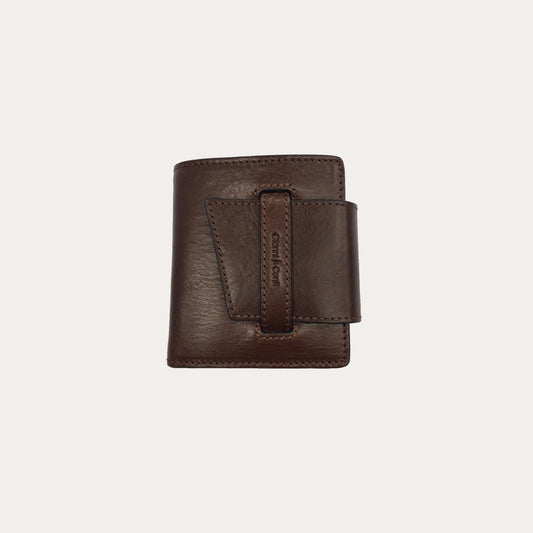 Gianni Conti Brown Leather Purse