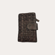 Load image into Gallery viewer, Gianni Conti Brown Woven Leather Purse
