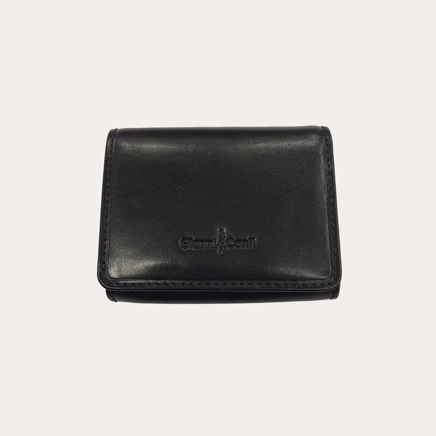 Gianni Conti Black Leather Purse