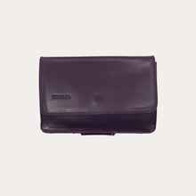 Load image into Gallery viewer, Purple Leather Purse

