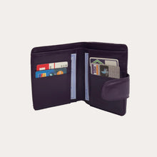 Load image into Gallery viewer, Purple Leather Purse

