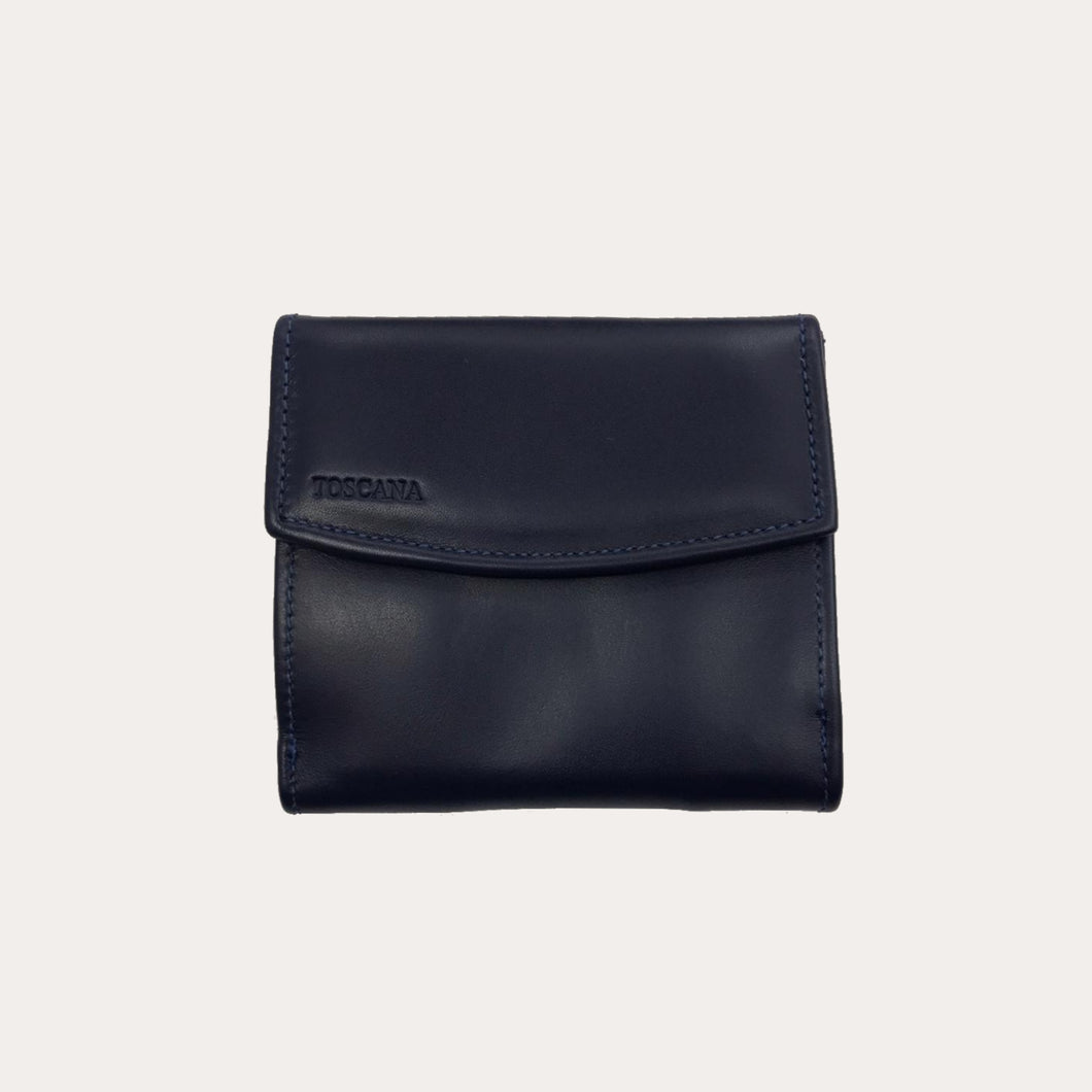 Navy Leather Purse