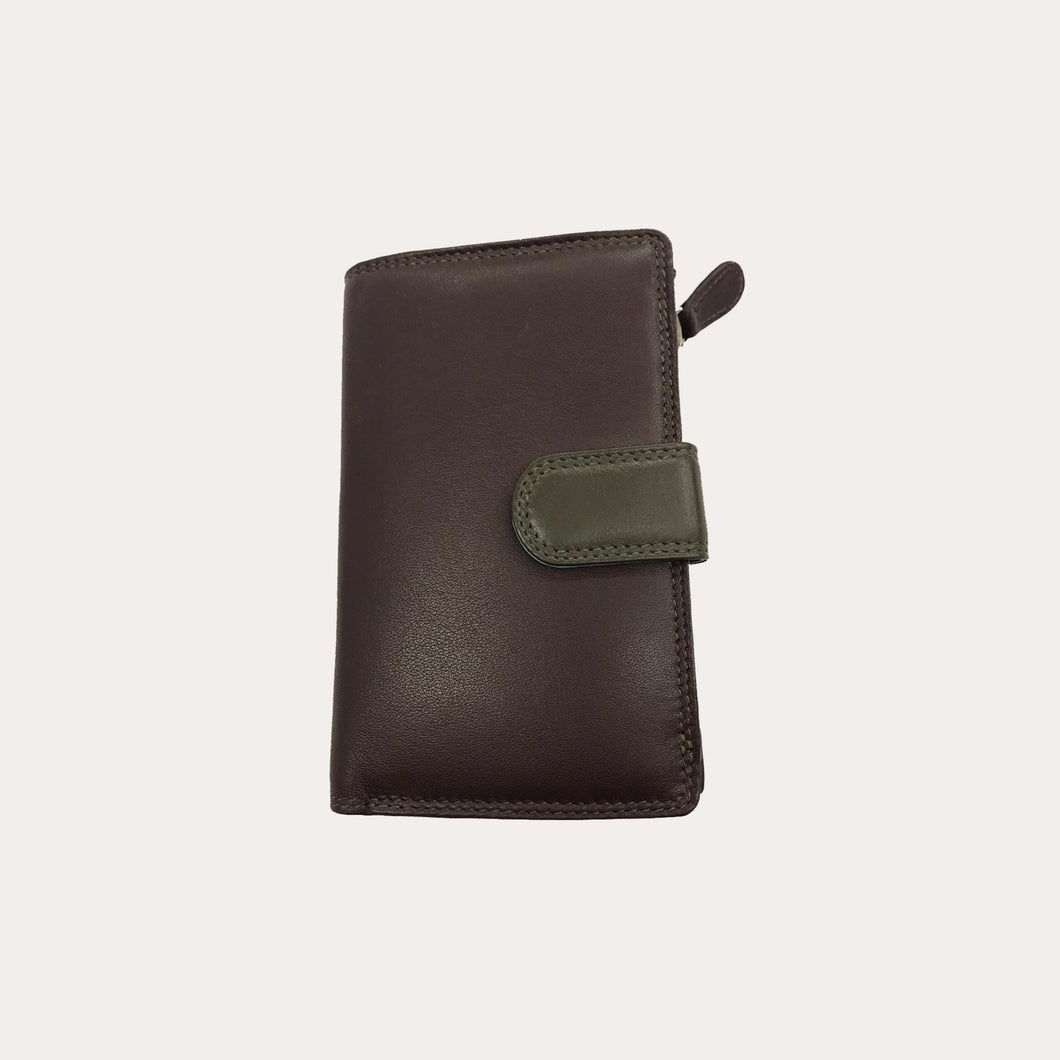 Cappuccino Leather Purse