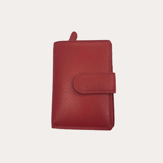 Red Leather Purse