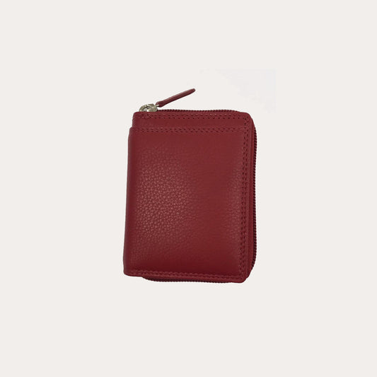 Red Leather Purse