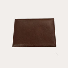 Load image into Gallery viewer, Brown Leather Business Card Holder
