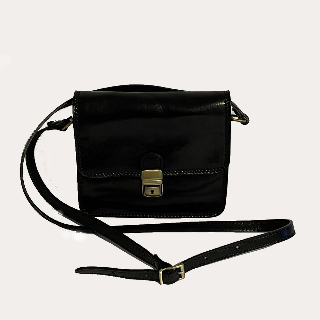 Black Leather Bag