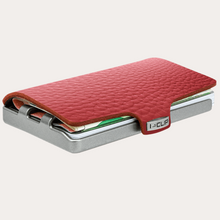 Load image into Gallery viewer, Red Leather I-Clip Wallet
