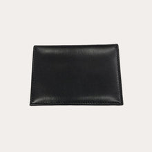 Load image into Gallery viewer, Black Leather Business Card Holder

