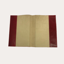 Load image into Gallery viewer, Chiarugi Red Leather A4 Notebook/Diary Cover
