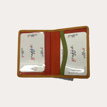 Load image into Gallery viewer, Spice Leather Credit Card or Bus Pass Holder

