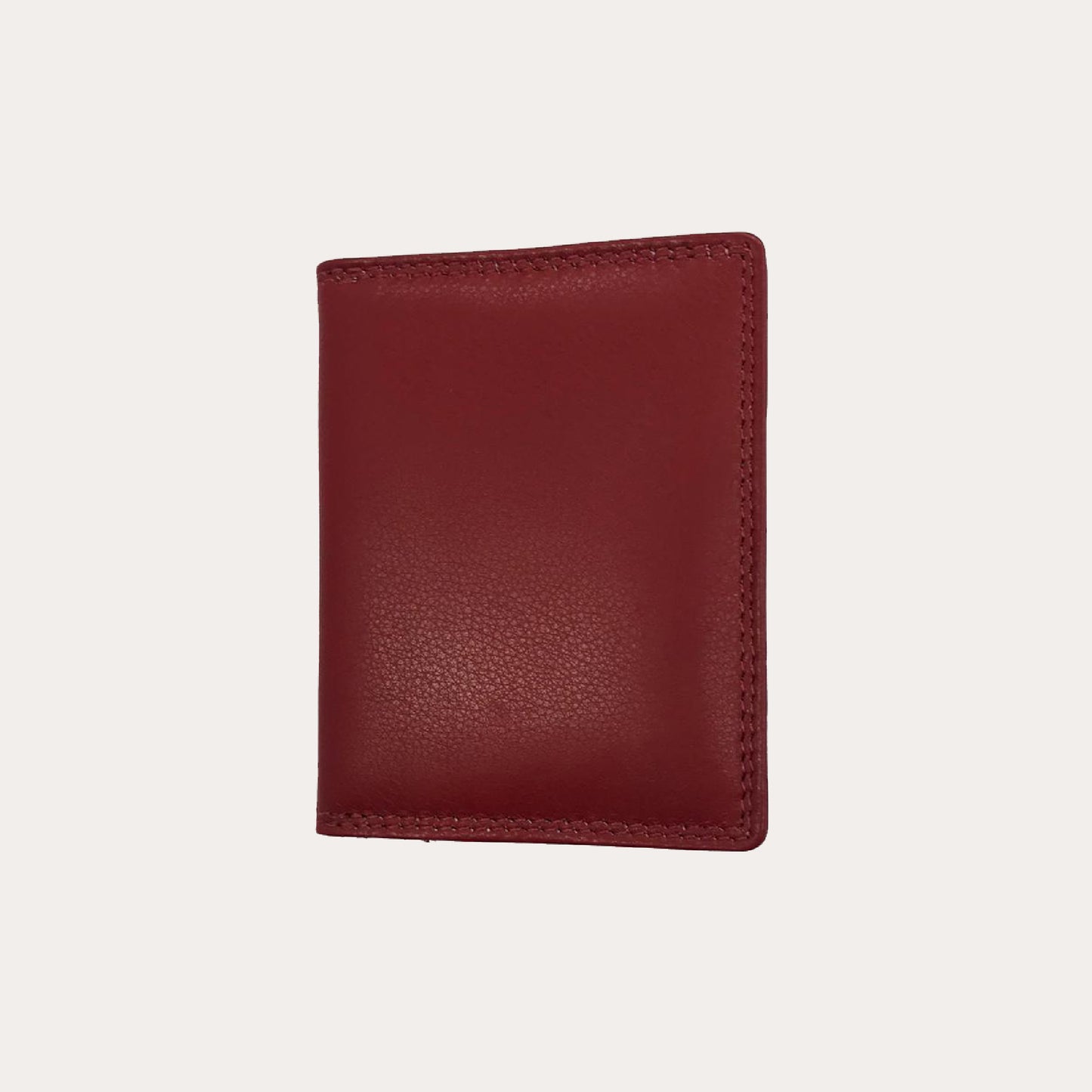 Red Leather Credit Card Holder