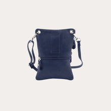 Load image into Gallery viewer, Tuscany Leather Dark Blue Leather Crossbody Bag
