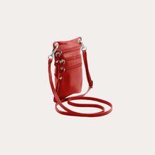 Load image into Gallery viewer, Tuscany Leather Red Leather Crossbody Bag
