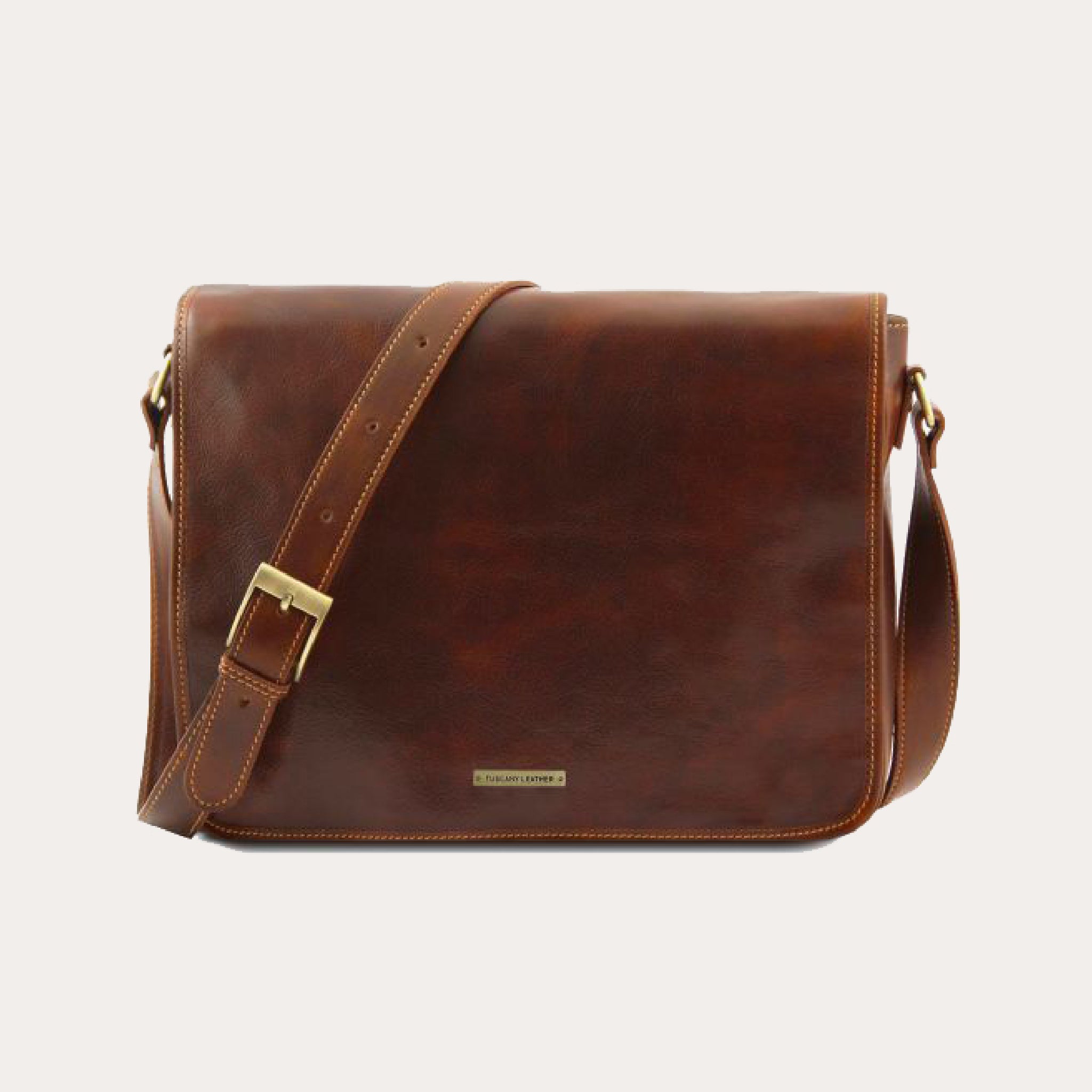 Messenger bag brown leather sale