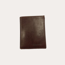 Load image into Gallery viewer, Chiarugi Maroon Leather Wallet-8 Credit Card Sections
