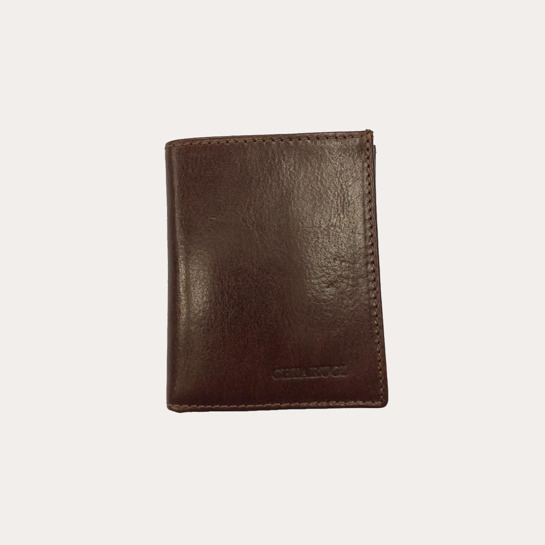 Chiarugi Maroon Leather Wallet-8 Credit Card Sections