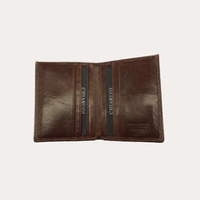 Load image into Gallery viewer, Chiarugi Maroon Leather Wallet-8 Credit Card Sections
