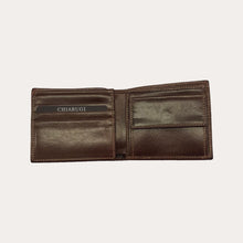 Load image into Gallery viewer, Chiarugi Maroon Leather Wallet-6 Credit Card/Coin Section
