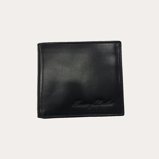 Tuscany Leather Black Leather Wallet