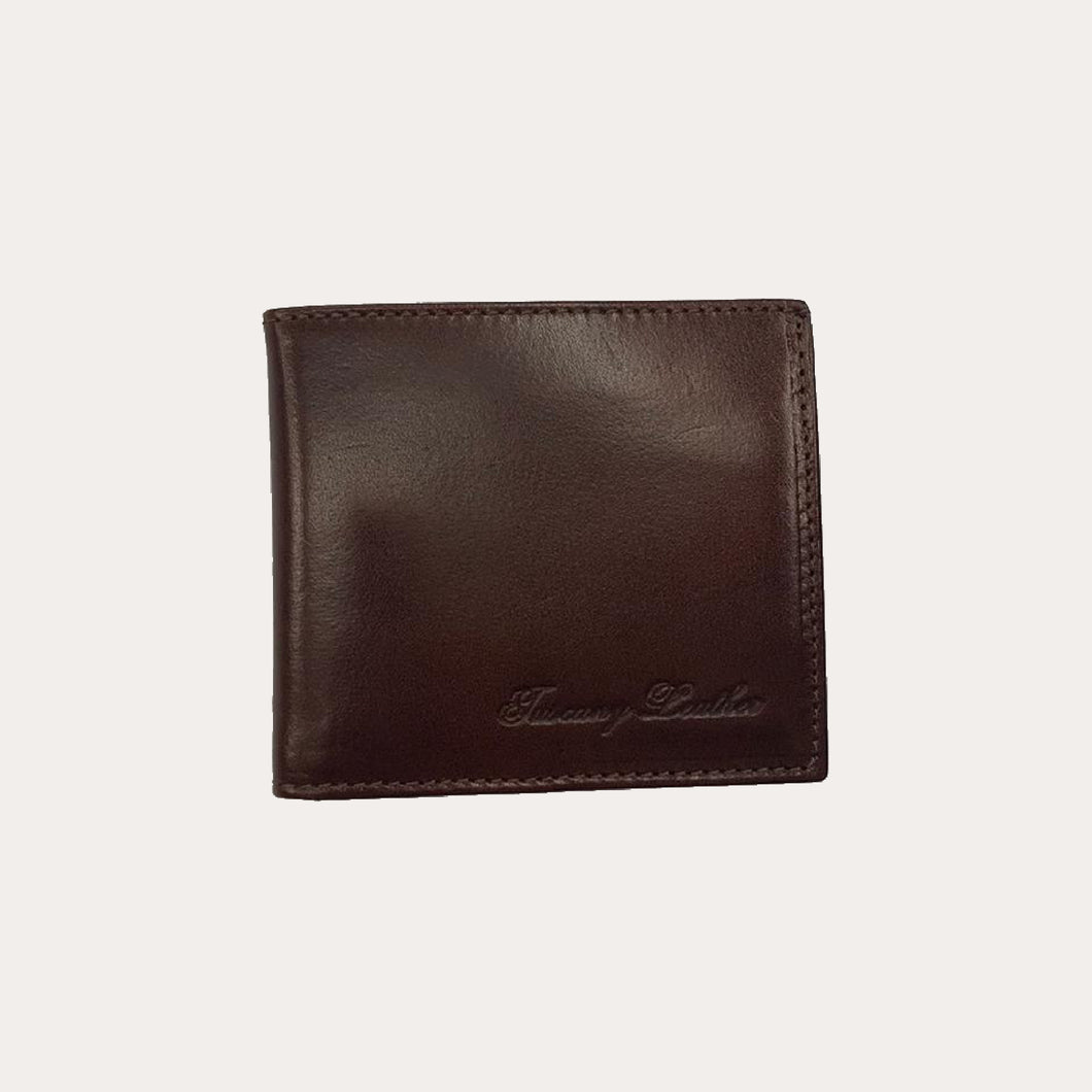 Tuscany Leather Dark Brown Leather Wallet