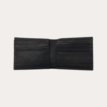 Load image into Gallery viewer, Black Vacchetta Leather Wallet-15 Credit Card Sections
