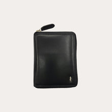 Load image into Gallery viewer, Gianni Conti Black Leather Wallet-8 Credit Card/Coin Section
