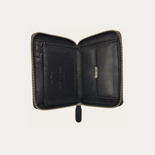 Load image into Gallery viewer, Gianni Conti Black Leather Wallet-8 Credit Card/Coin Section
