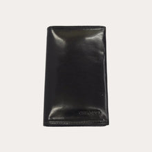 Load image into Gallery viewer, Chiarugi Black Leather Phone Holder Wallet
