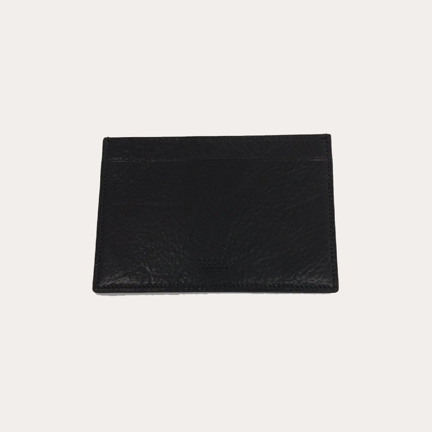 Black Vacchetta Leather Jotter