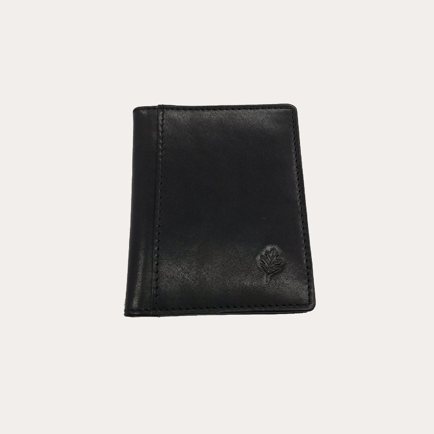 Black Leather Credit Card Holder