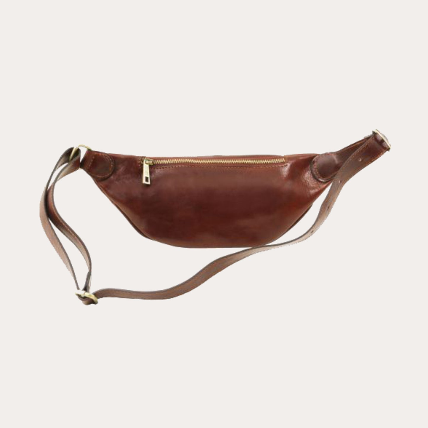 Tuscany Leather Brown Leather Bum Bag