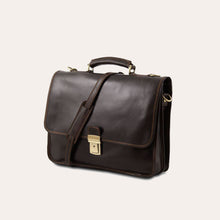 Load image into Gallery viewer, Tuscany Leather Brown Leather Briefcase
