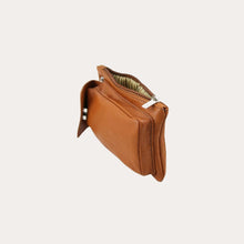 Load image into Gallery viewer, Tuscany Leather Red Leather Cellphone Holder Mini Cross Bag
