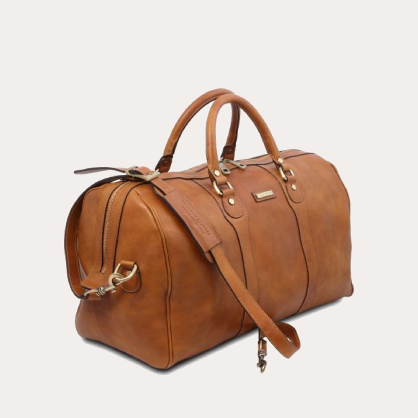 Tuscany Leather Natural Leather Travel Bag