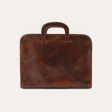 Load image into Gallery viewer, Tuscany Leather Black Leather Document Briefcase
