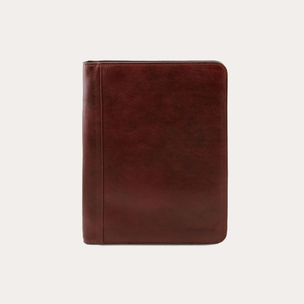 Tuscany Leather Brown Leather A4 Folio