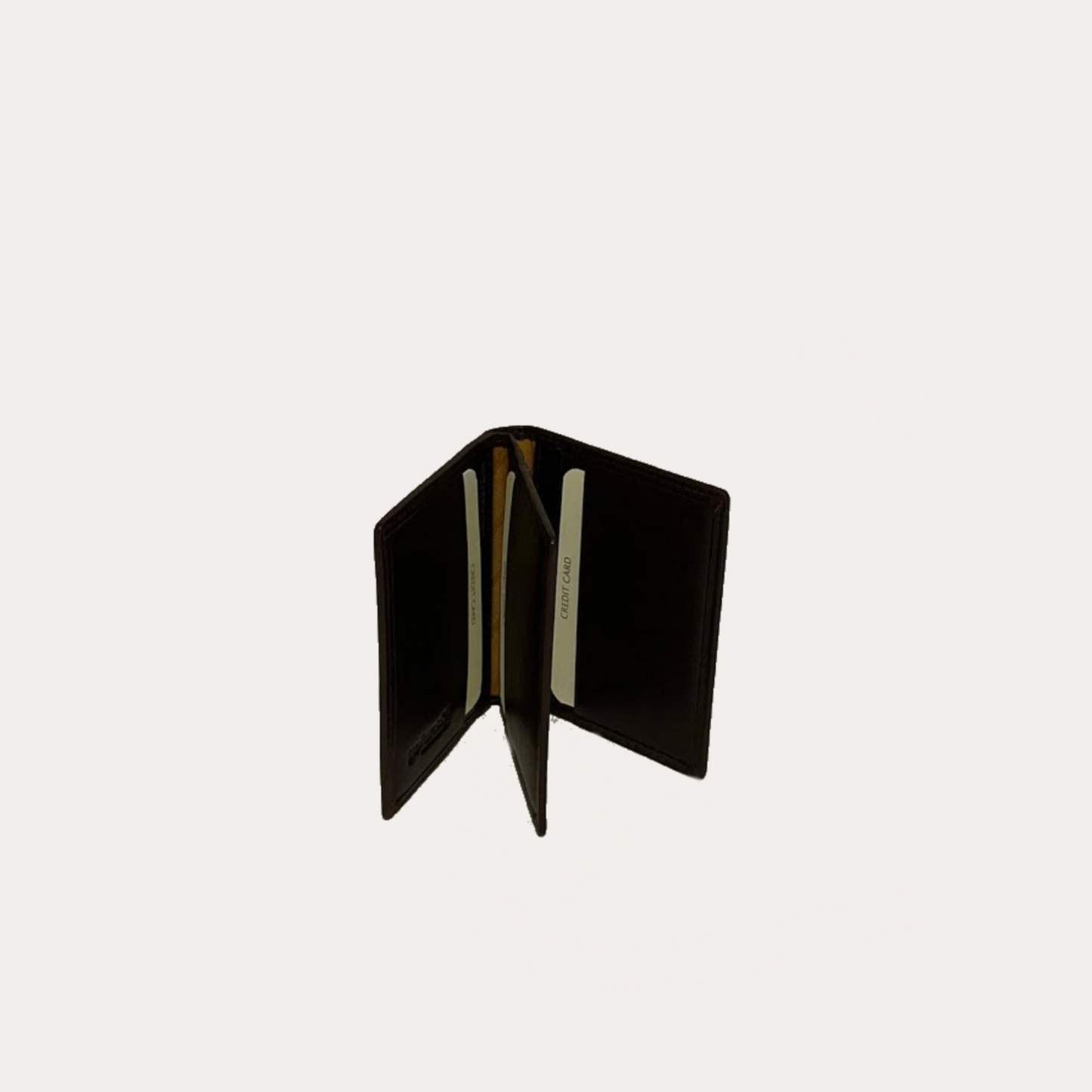 Brown Leather Credit Card Holder